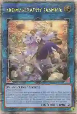Yugioh! LP Aromaseraphy Jasmine - BLTR-EN093 - Quarter Century Secret Rare - 1st - Image 2