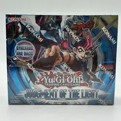 Yugioh Judgment of the Light 1st Edition Booster Box Factory Sealed English - Image 4