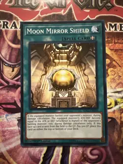 ( MOON MIRROR SHIELD ) - Common -SDCL-EN030 - 1st - NM - Yu-Gi-Oh - Cyberse Link - Image 1