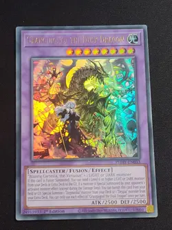 Granguignol The Dusk Dragon Yu-Gi-Oh 1st Edition PHHY-EN033 Ultra Rare Card NM - Image 1