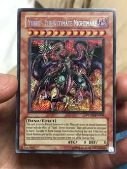 USA Seller Yugioh Yubel - The Ultimate Nightmare PTDN-EN008 Secret Rare LP - Image 1