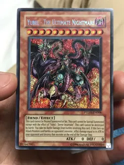 USA Seller Yugioh Yubel - The Ultimate Nightmare PTDN-EN008 Secret Rare LP - Image 3