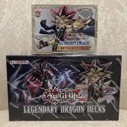 YuGiOh Speed Duel: Battle City Finals+Legendary Dragon Decks Box Sealed - Image 1