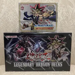 YuGiOh Speed Duel: Battle City Finals+Legendary Dragon Decks Box Sealed - Image 2