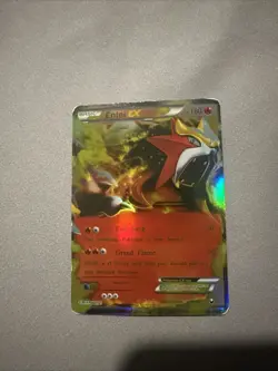 PokÃ©mon TCG Entei-EX Dark Explorers Holo Card 13/108 EX Rare - Image 1
