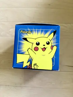 23K Gold Plated PIKACHU Trading Card 1999 Burger King Pokemon Ball Complete - Image 3