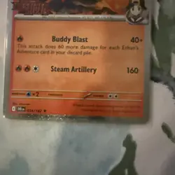 Pokemon Card Ethan's Typhlosion Pre-Release Promo (034) Destined Rivals NM - Image 2