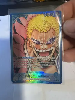 Donquixote Doflamingo Parallel Alt Art Leader Manga 	OP01-060	One Piece	Card - Image 1