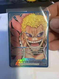 Donquixote Doflamingo Parallel Alt Art Leader Manga 	OP01-060	One Piece	Card - Image 2
