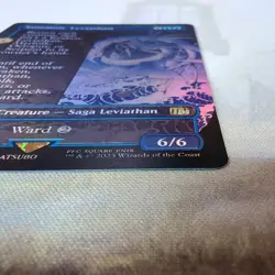 MTG - Summon: Leviathan - Borderless Foil - Final Fantasy Universes Beyond - Image 4