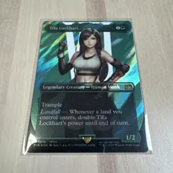 Tifa Lockhart (Borderless) (Surge Foil) Final Fantasy MTG - Image 1