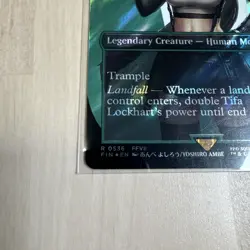 Tifa Lockhart (Borderless) (Surge Foil) Final Fantasy MTG - Image 3