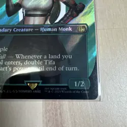 Tifa Lockhart (Borderless) (Surge Foil) Final Fantasy MTG - Image 4