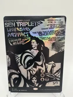 MTG Sen Triplets Secret Lair Drop Foil Mythic NM - Image 1