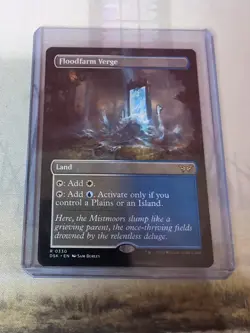MTG - Floodfarm Verge - Borderless Non-foil - Duskmourn: House of Horror - Image 1