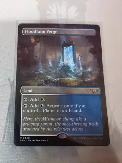 MTG - Floodfarm Verge - Borderless Non-foil - Duskmourn: House of Horror - Image 2