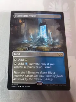 MTG - Floodfarm Verge - Borderless Non-foil - Duskmourn: House of Horror - Image 3