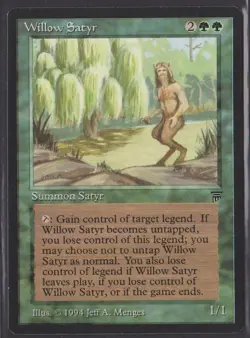English Willow Satyr MTG Legends Magic - Image 1