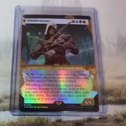 MTG - Edward Kenway - Showcase Foil - Assassin's Creed - Image 1