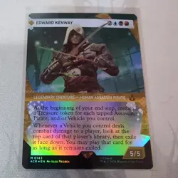 MTG - Edward Kenway - Showcase Foil - Assassin's Creed - Image 2