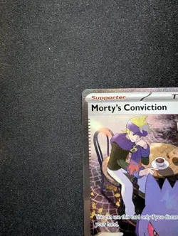 Pokemon TCG Morty's Conviction 211/162 Sv05: Temporal Forces Holo - Image 4