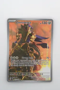 Zamazenta 201/182 Pokemon Destined Rivals Illustration Rare Full Art English TCG - Image 1