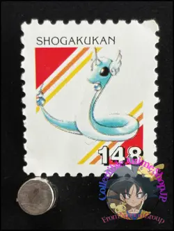 Dragonair Pokemon Stamp Card Japanese Shogakukan Nintendo Game Anime TCG D - Image 1