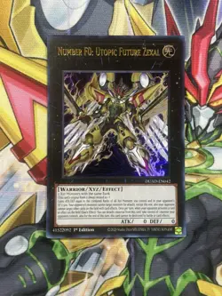 Yugioh Number F0: Utopic Future Zexal Ultra Rare DUAD - Image 1