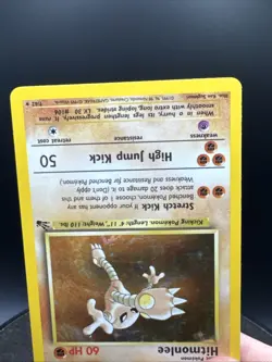 Hitmonlee Holo Fossil 7/62 Unlimited Holo Rare Wotc Pokemon Card Vintage - Image 15