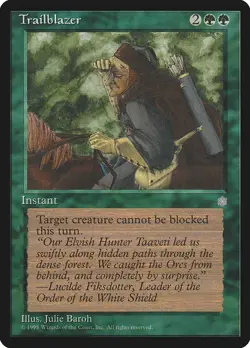 MTG Trailblazer NM Ice Age ICE English Reserved List Magic Gathering card - Image 1