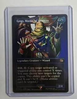 MTG Final Fantasy English Gogo, Master of Mimicry Borderless 0377 Foil - Image 1