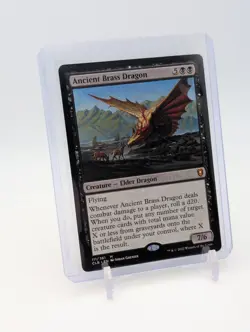MTG - Ancient Brass Dragon - Regular Mythic #111 - CL: Battle for Baldur's Gate - Image 1