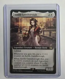 Aerith Gainsborough - #423 Regular - (Extended Art) Final Fantasy - Mtg - Image 1