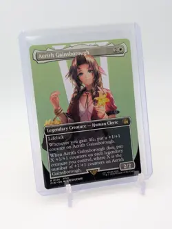 MTG - Aerith Gainsborough - Borderless Rare #374 - Final Fantasy NM - Image 1