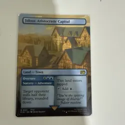 Jidoor, Aristocratic Capital (Borderless) Final Fantasy - NM (see pics) MTG - Image 1