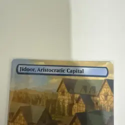 Jidoor, Aristocratic Capital (Borderless) Final Fantasy - NM (see pics) MTG - Image 2