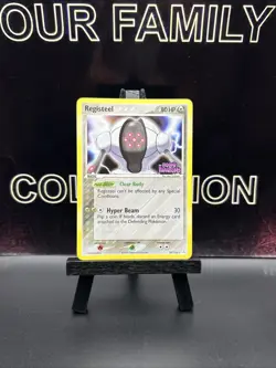 2006 Pokemon Card Registeel 29/110 EX Holon Phantoms Stamped  Holo Rare NM - Image 1