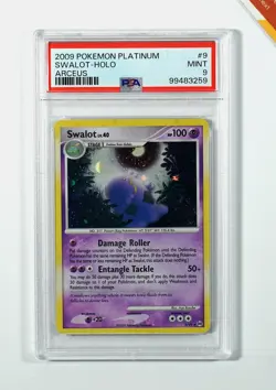 Pokemon PSA 9 Swalot #9 Holo Platinum Arceus 2009 English - Image 1