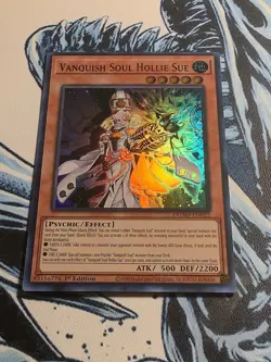 Yugioh Vanquish Soul Hollie Sue Ultra Rare DUAD-EN022 1st Edition NM - Image 1