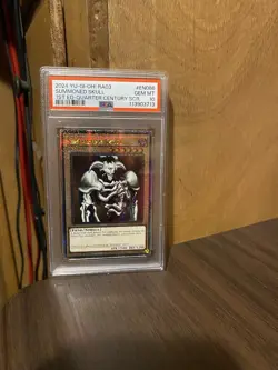 Yugioh Summoned Skull RA03-EN086 PSA 10 Quarter Century Secret Rare - Image 1