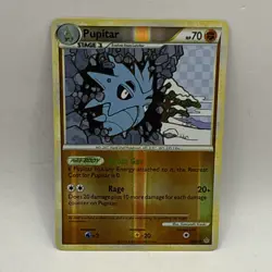 Pupitar Unleashed 38/95 Reverse Holo Pokemon LP Tcg Card - Image 1