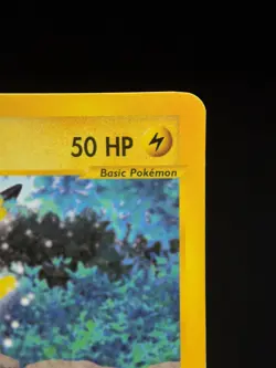 Pikachu Common Pokemon Card E-Skyridge 2002 84/144 Ungraded Raw LP - Image 5