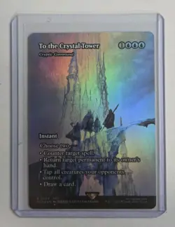 MTG To the Crystal Tower - Cryptic Command Final Fantasy: Through the Ages Foil - Image 1