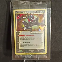 SEALED Pokemon Greninja Gold Star Holo Promo Black Star SWSH144 Celebrations - Image 1