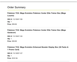*CONFIRMED PREORDER* POKEMON MEGA EVOLUTION ETB'S AND BOOSTER BOX PRESALE âœ… - Image 3