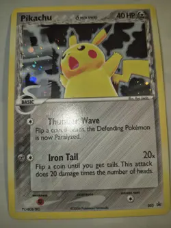 Pikachu (Delta Species) - 035 (Value Pack) 035 Nintendo Holo Pokemon TCG - Image 1