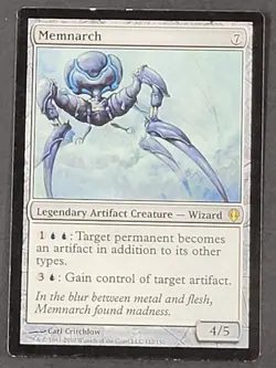 MTG - 1x Memnarch - Archenemy - LP - Rare - Artifact - Magic The Gathering #112 - Image 1
