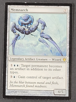 MTG - 1x Memnarch - Archenemy - LP - Rare - Artifact - Magic The Gathering #112 - Image 8