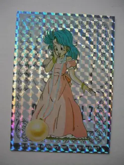 DRAGON BALL Z - Trading Card #G9 - BULMA - Amada 1998 FUNimation - FOIL - Image 1