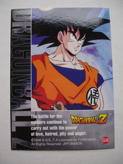 DRAGON BALL Z - Trading Card #G9 - BULMA - Amada 1998 FUNimation - FOIL - Image 4
